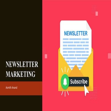 Newsletter marketing