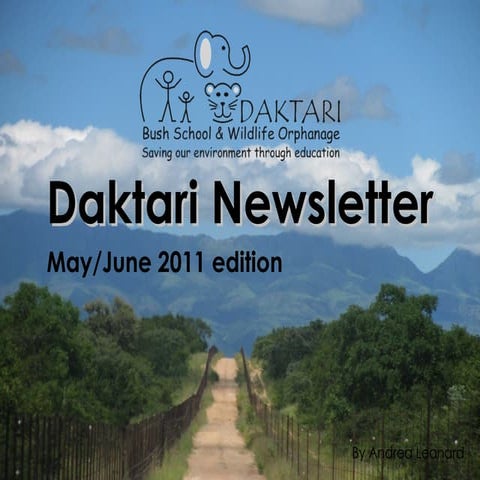 Daktari Newsletter May - June 2011