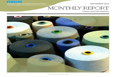 VCOSA - VIETNAM COTTON - YARN MARKET REPORT - 09/2023 ISSUE