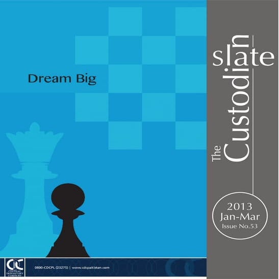 CDC Newsletter Spring 2013