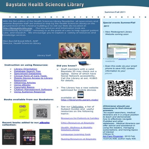 Newslettersummerfall2011