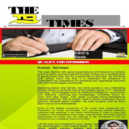 Best Training Institute in Noida - Training Basket