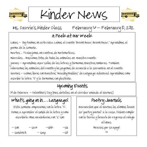 Newsletter, week 4 pdf