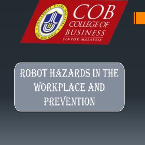 ROBOT HAZARD AND PREVENTION