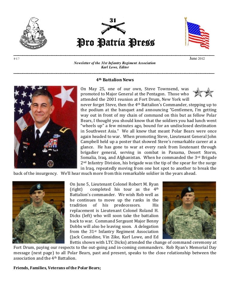 31st-infantry-regiment-june-2012-newsletter