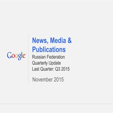 News, media & publications