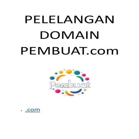 NEWS News news Teknologi - Pelelangan Domain Premiun Hubungi Whatsapp 082164715377 Terbaik TLD nenek moyang dot com dan pembuat dot com The Best TLD Domain Name Indonesia SEO Teknologi Domain Sale.pdf