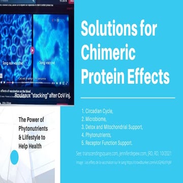 New solutions for chimeric protein