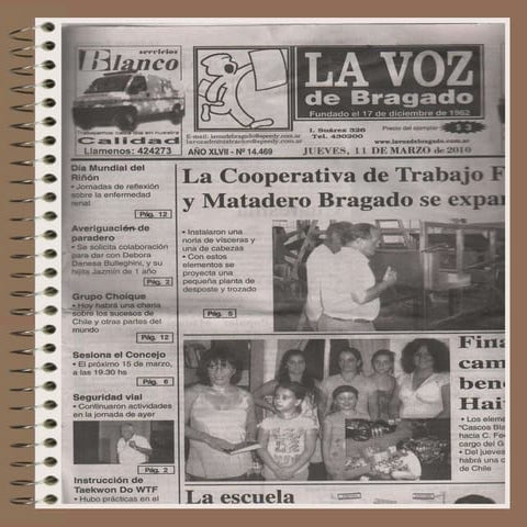 Bragado's Newspaper