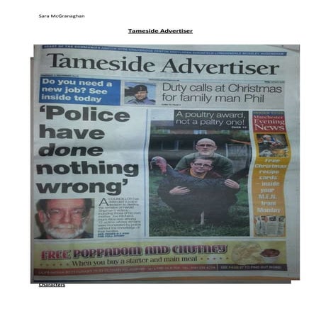 Newspaper analysis 3