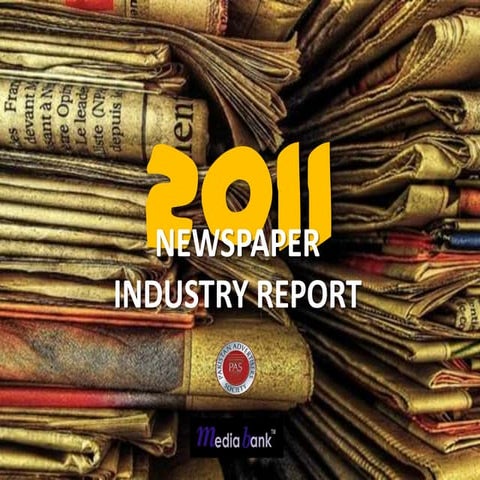 Pakistan Newspaper Industry Report 2011