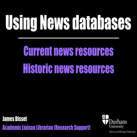 News resources