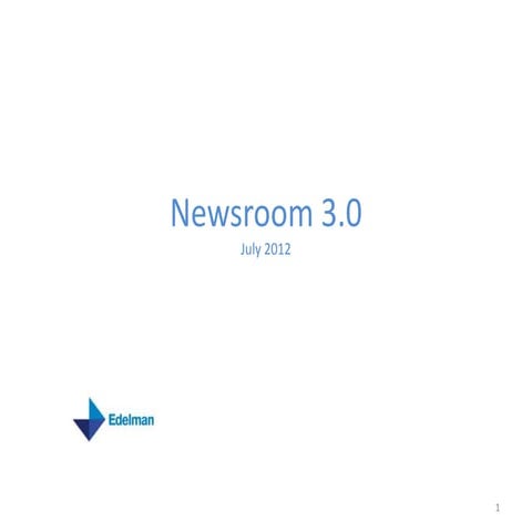 Newsroom 3.0