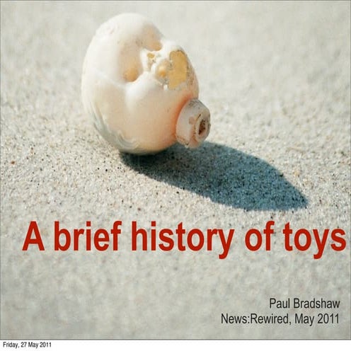 A brief history of toys (and journalism) | PDF