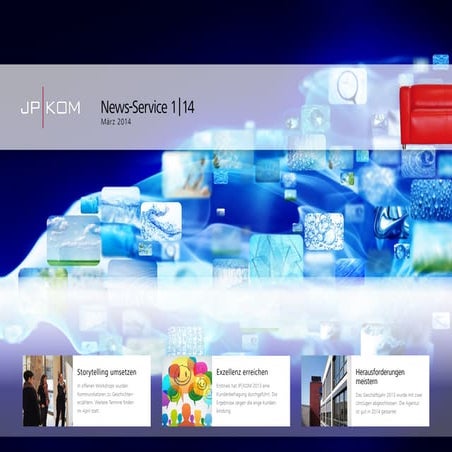 JP│KOM News-Service 1/14: Bewegtbild in der Unternehmenskommunikation
