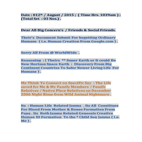 News space earth related presentation from me. 