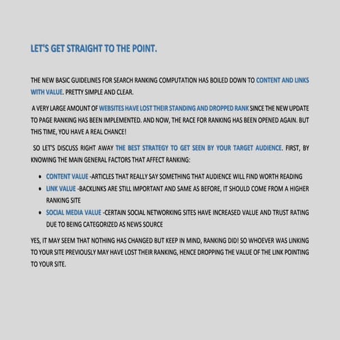 The Social SEO Strategy