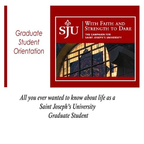 New student orientation