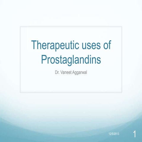 New style prostaglandins 