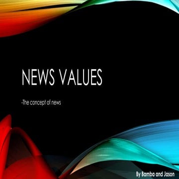 News values 