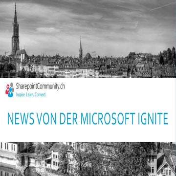 News von der Microsoft Ignite