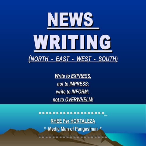 News write power pt.