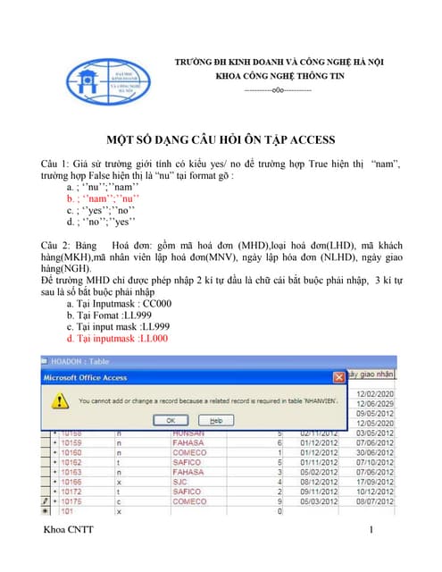 New tap on access (2014) MR Donal