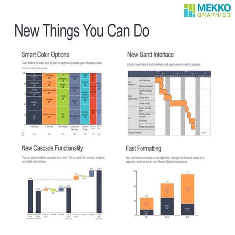What's New in Mekko Graphics 8 for Windows