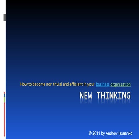 New Thinking