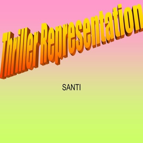 New thriller representation 1231
