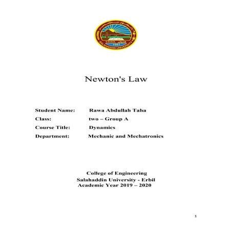 Newtn's law 