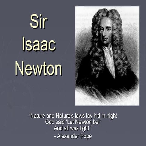 Isaac Newton Essay | PDF