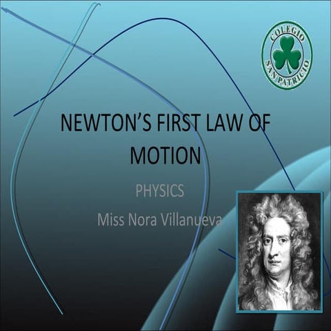 Newton First Law Of Motion