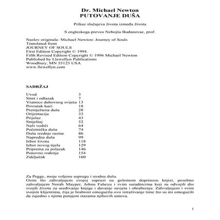 Newton michael putovanje_dusa