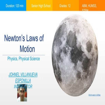 Newton's Laws of Motion
