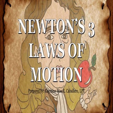 Newton's laws of motion