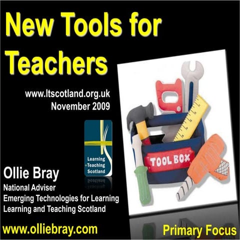 New Tools For Teachers - Primary Focus November 2009