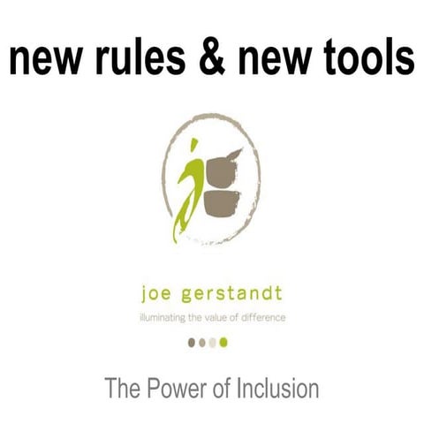 New Tools, New Rules