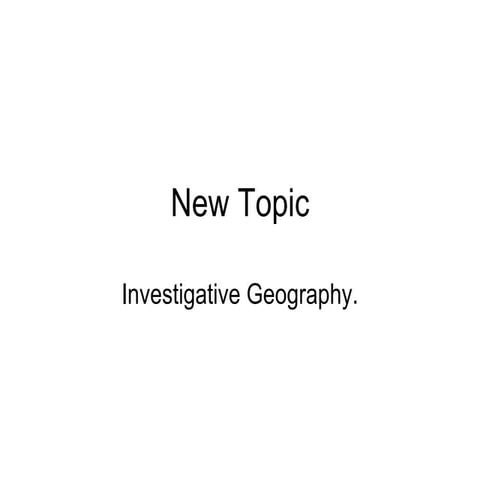 New Topic Effectivesequencesofenquiry