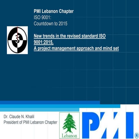 New trends in the revised iso 9001:2015