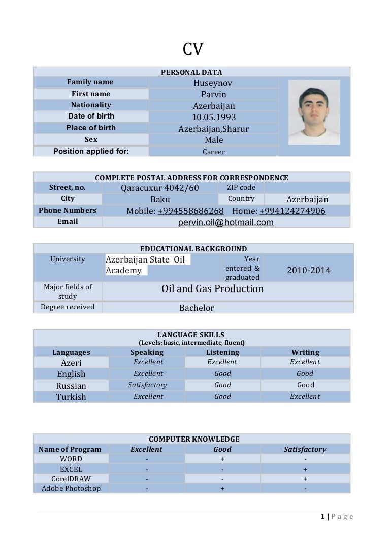 New Type Cv New Type Cv