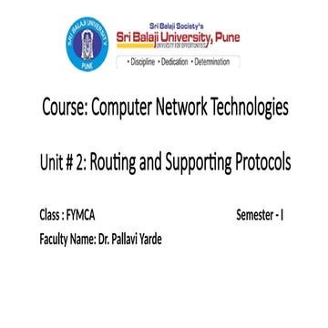 New_Unit_2_Routing and Supporting Protocols_upto_Dijkstras Algo