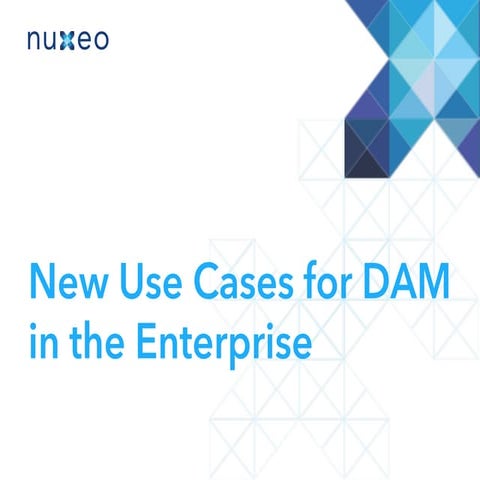 New Use Cases for DAM in the Enterprise