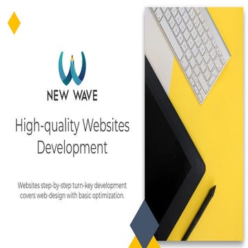New wave  High-quality Websites Development