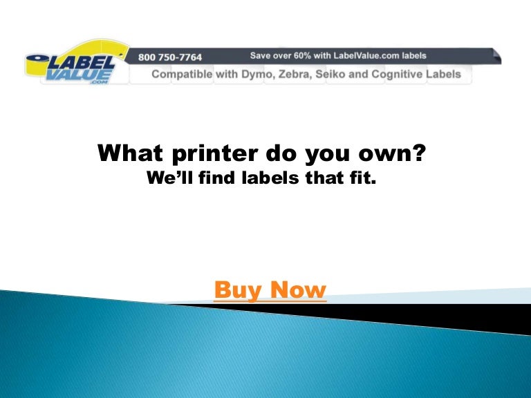 Which way do you put labels into printer