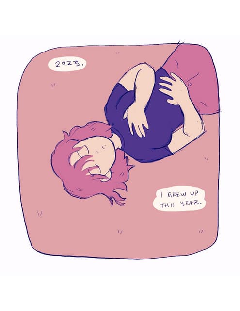 January 2024 Personal Comic Project: New Year