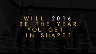 Your New Year’s Resolution Plan to a Better Body