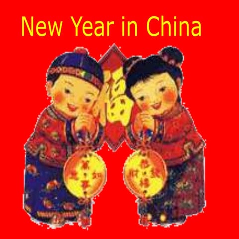 New year in china