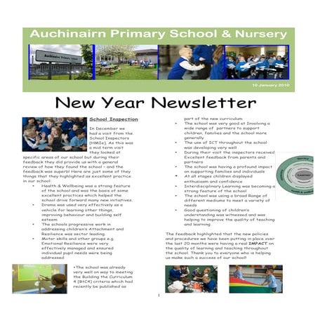 New Year Newsletter 2010[1]