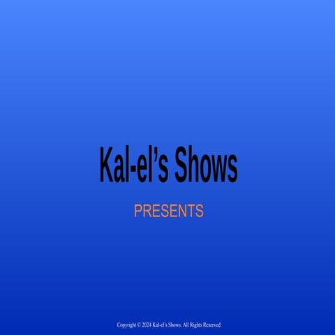 New Year Wishes (Slideshow by: Kal-el's Shows)